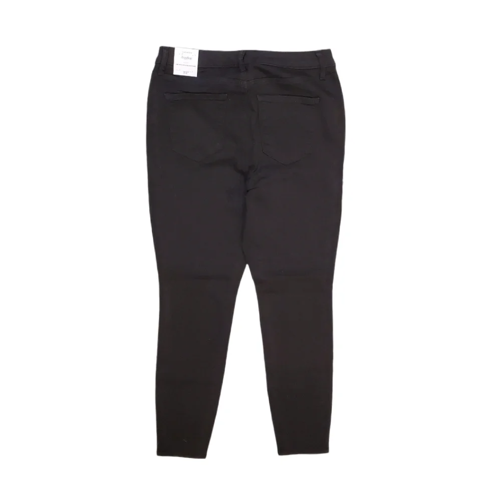 Talbots Women's Black Hampshire Ankle Straight Leg Pants 10 Petite - Picture 3 of 9